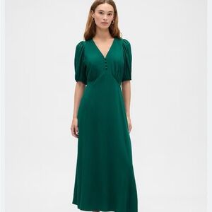 GAP Deep Green Maxi Dress